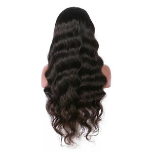 Frontal Lace Wig Brown Body Wave