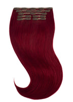 Clip In Extensions Cherry Red