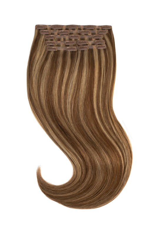 Clip In Extensions Dark Two Tone #4/27