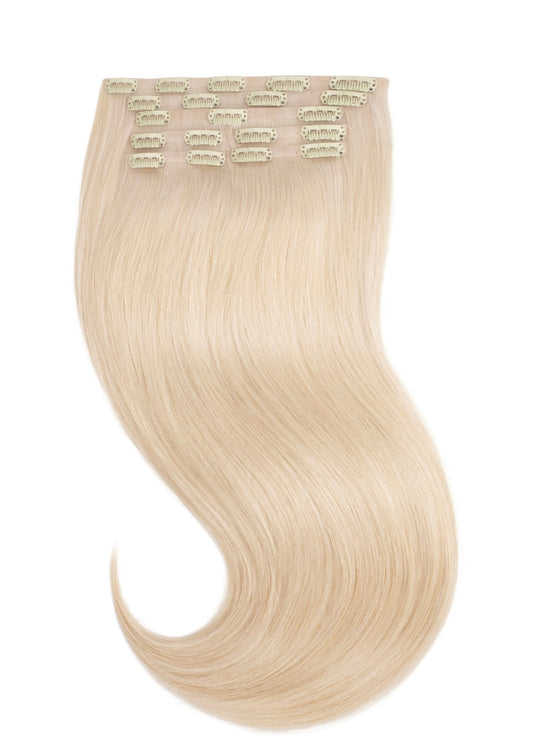 Clip In Extensions Platinum Blonde #60