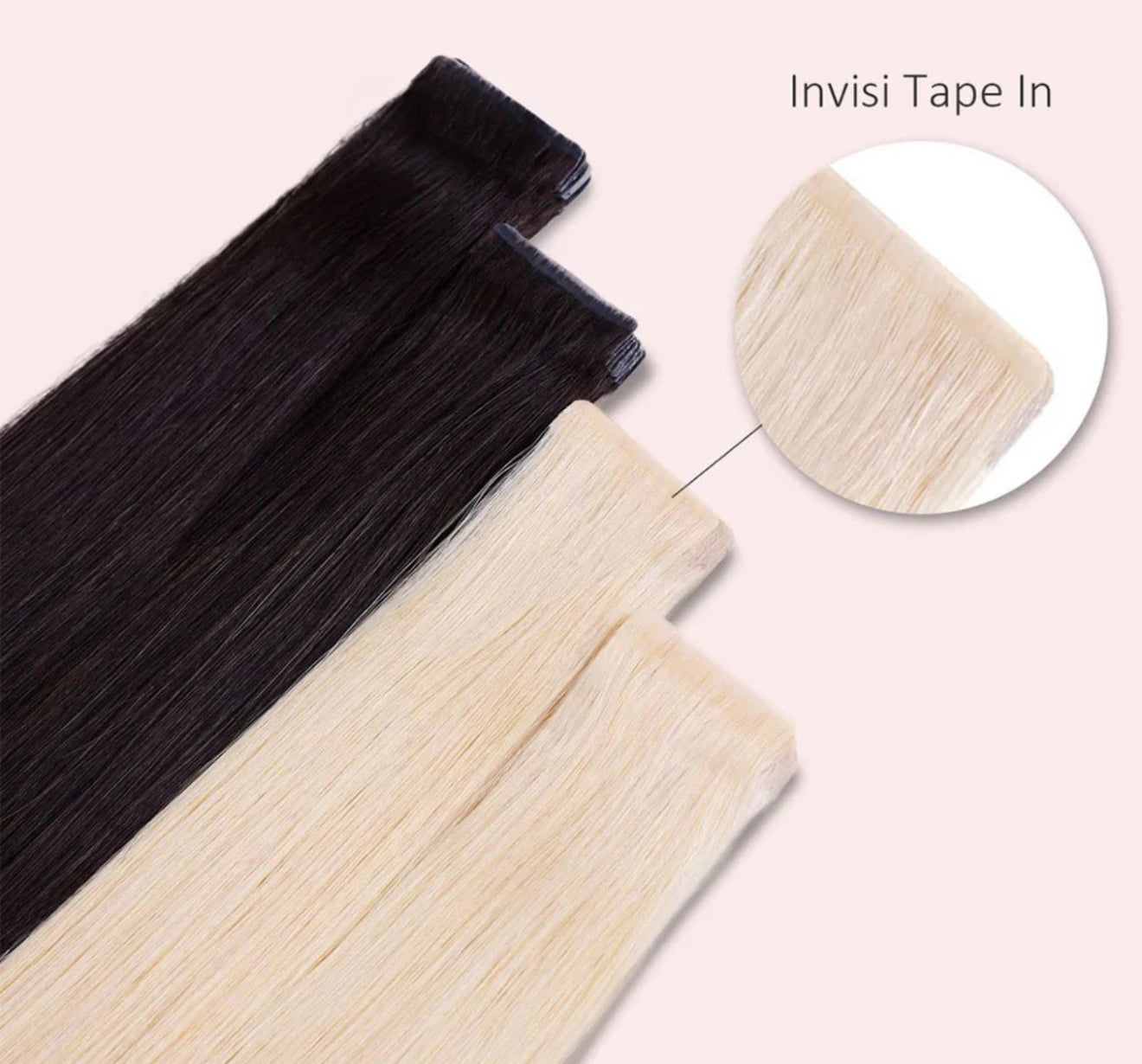 Tape In Extensions Dark Brown #1B