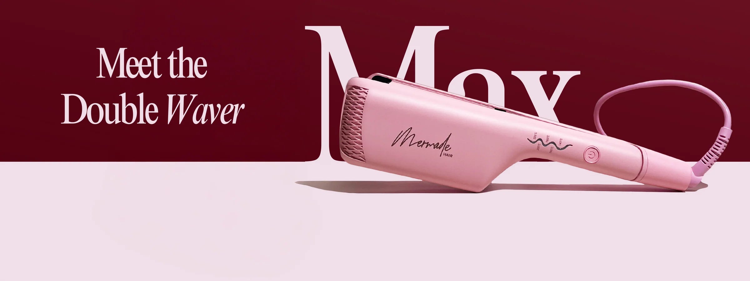 Load video: how to use create beachy waves with mermade double waver