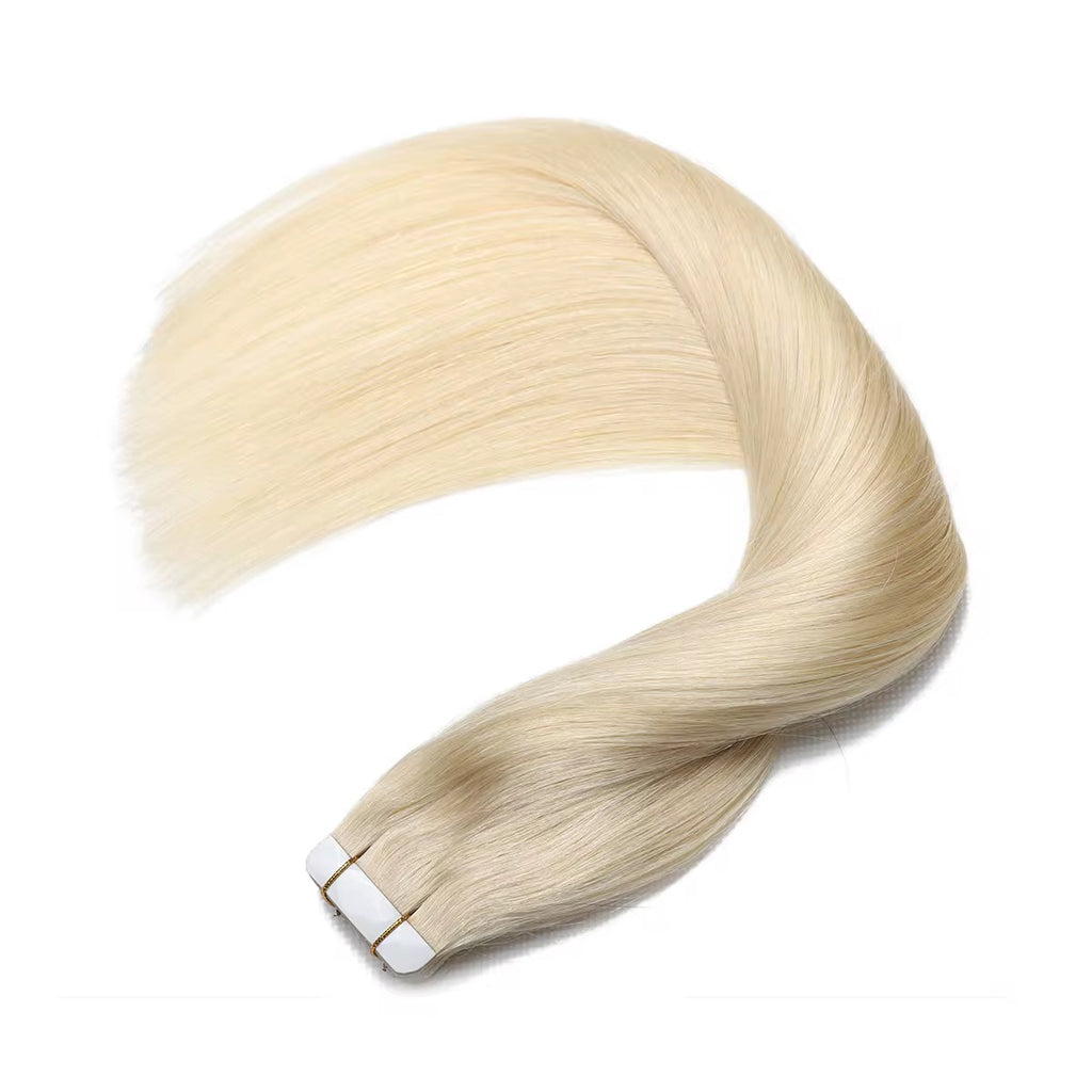 Tape In Extensions Platinum Blonde #60