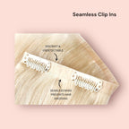 Clip in Extensions Blonde Highlight #18/613