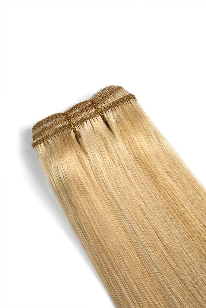 Weft Hair Extensions Honey Blonde #27