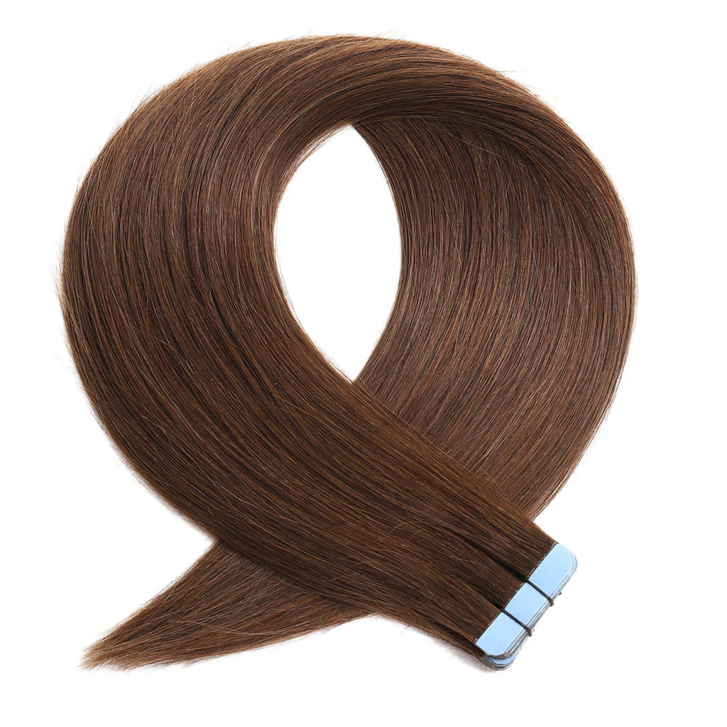 Tape In Extensions Medium Brown #4