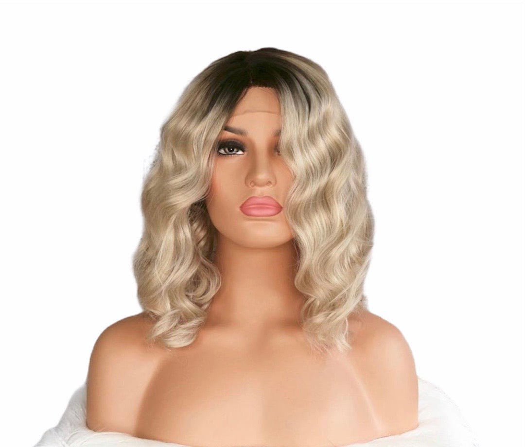 Frontal Lace Wig Blonde Ombré - Hairluxx&Co