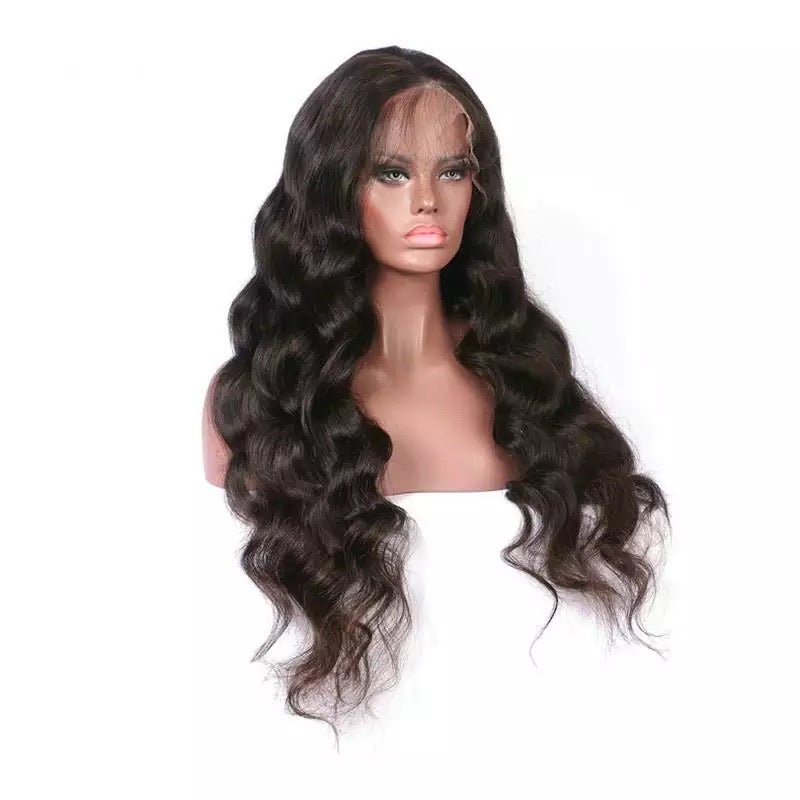 Frontal Lace Wig Brown Body Wave - Hairluxx&Co