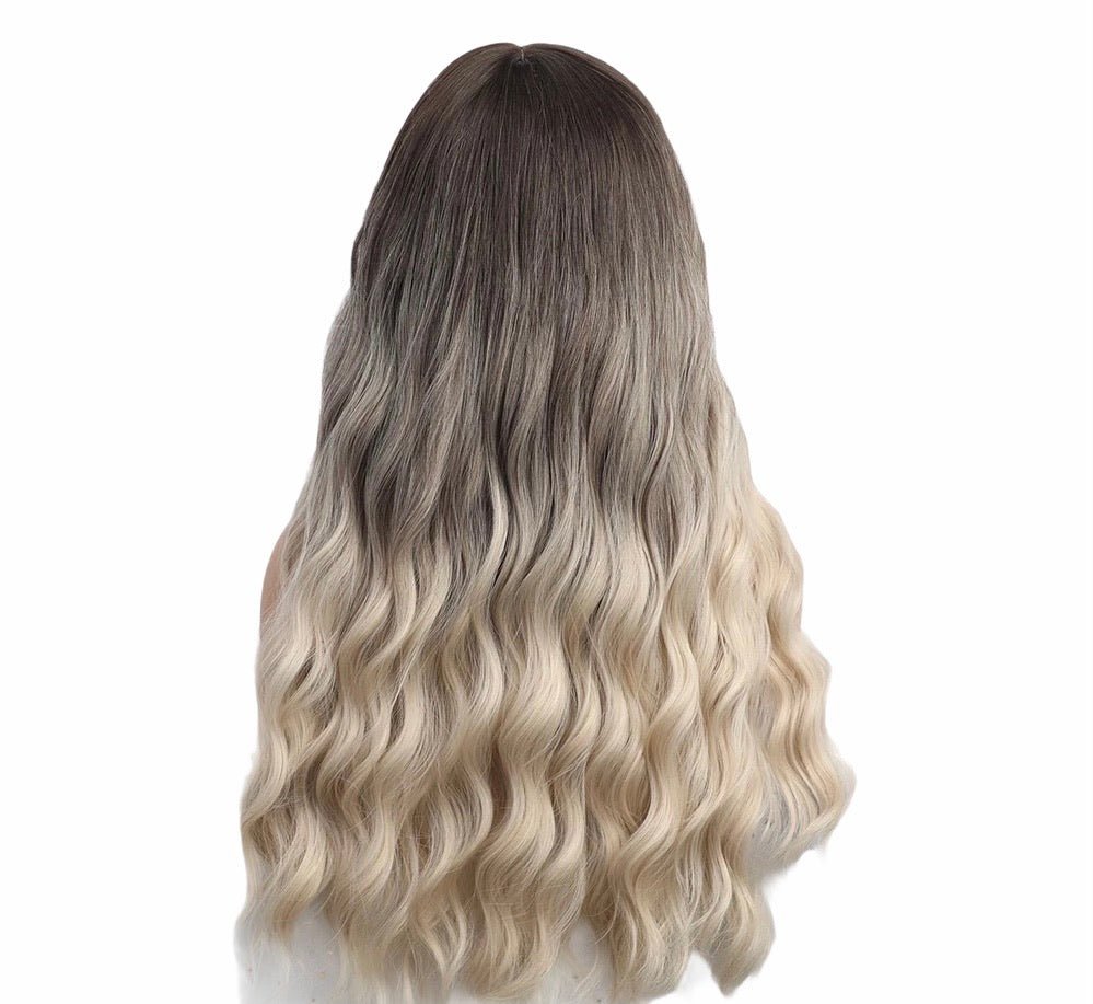 Frontal Lace Wig Cool Blonde Balayage - Hairluxx&Co