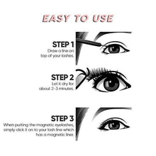 Load image into Gallery viewer, Magnetic Natural Lashes - Hairluxx&amp;Co
