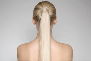 Ponytail Cool Platinum Blonde #60A - Hairluxx&Co