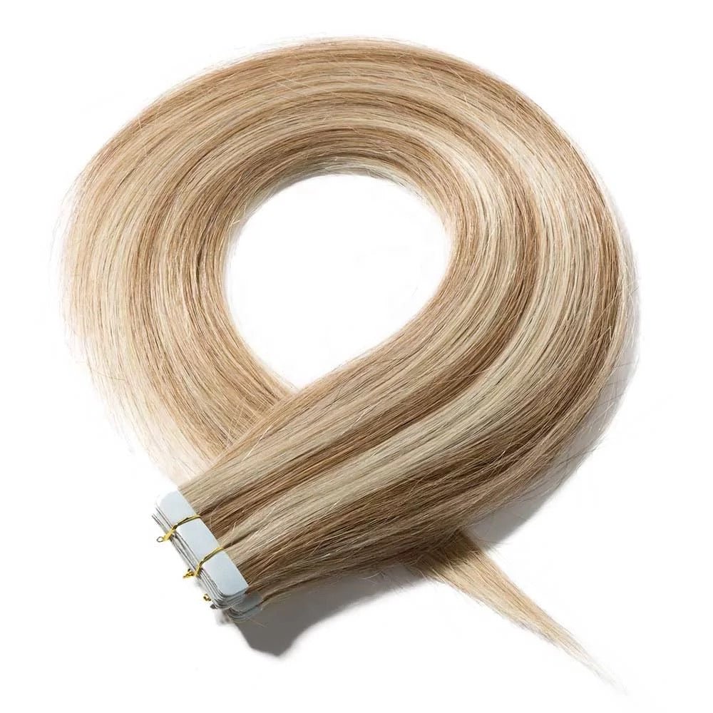 Tape In Extensions Blonde Highlight #18/613 - Hairluxx&Co