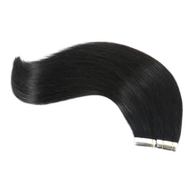 Load image into Gallery viewer, Tape In Extensions Jet Black #1 - Hairluxx&amp;Co
