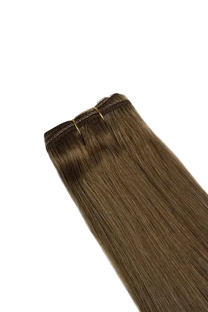 Weft Hair Extensions Dark Blonde #6- Hairluxx&Co