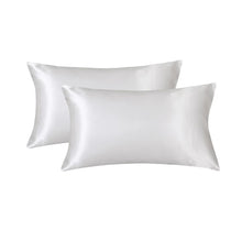 Load image into Gallery viewer, Mulberry Silk White Pillowcase
