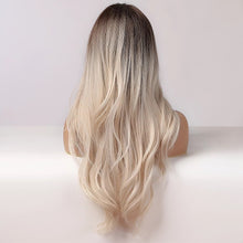 Load image into Gallery viewer, Frontal Lace Wig Blonde Ash Ombré
