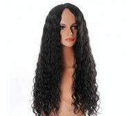 Frontal Lace Dark Curly Wig